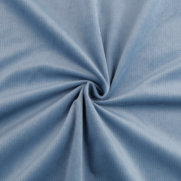 Modrý čalouněný nástěnný panel 20x60cm tužka