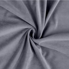 Šedý čalouněný panel 30x60cm oblouk
