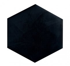 Černý čalouněný panel hladký