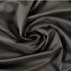 Tmavosivý čalúnený panel za posteľ 15x60cm ceruzka