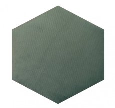 Tmavý šalviový čalúnený panel