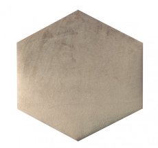 Pieskový čalúnený panel hladký