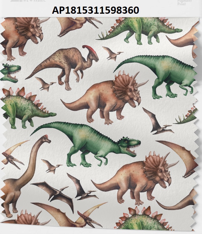 Dětské vzory s dinosaury