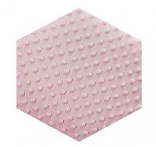 Bledě růžový minky čalouněný panel