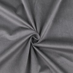Tmavošedý čalúnený panel 30x60cm oblúk