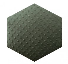 Khaki minky čalouněný panel