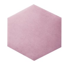 Starorůžový čalouněný panel