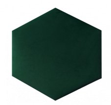 Malachitový čalúnený panel hladký