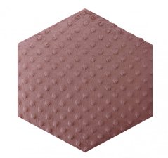 Hnědý minky čalouněný panel
