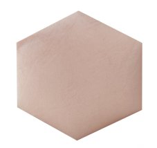 Pudrová sametová zástěna hladká