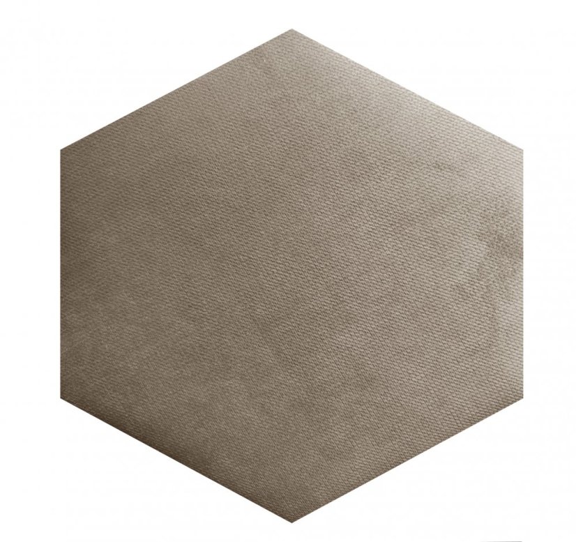 Béžový čalúnený panel