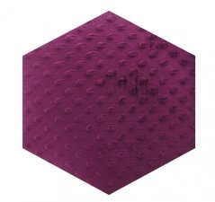 Ostružinový minky čalúnený panel