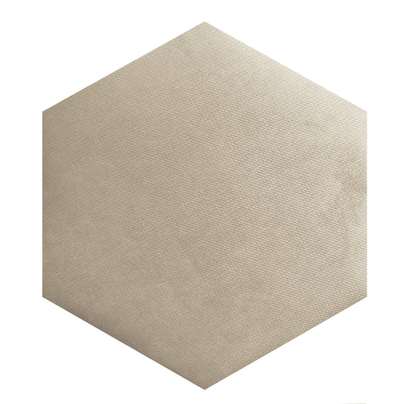 Svetlý béžový čalúnený panel