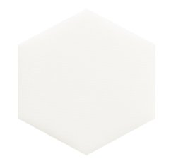Bílý čalouněný panel