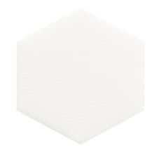 Bílý čalouněný panel