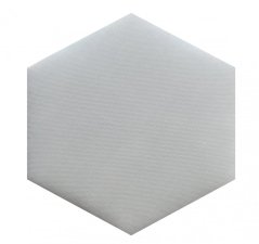 Najsvetlejší šedý čalúnený panel