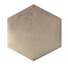 Pískový čalouněný panel hladký