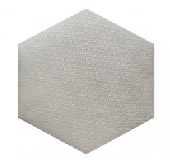 Šedá svetlý čalúnený panel