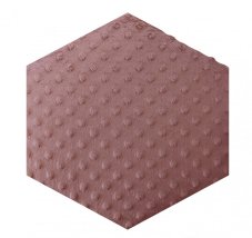 Hnědý minky čalouněný panel