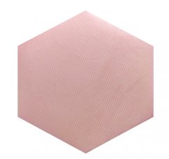 Ružový čalúnený panel