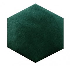 Malachitový čalúnený panel