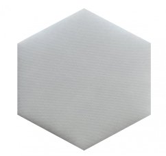 Najsvetlejší šedý čalúnený panel