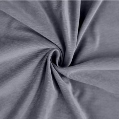 Šedý čalúnený panel 30x60cm oblúk