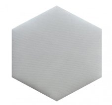 Najsvetlejší šedý čalúnený panel