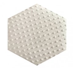 Biely minky čalúnený panel