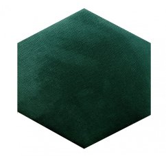 Malachitový čalúnený panel