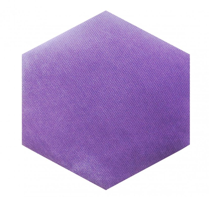 Levandulový čalouněný panel
