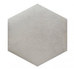 Šedý světlý čalouněný panel