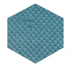 Tyrkysový minky čalouněný panel